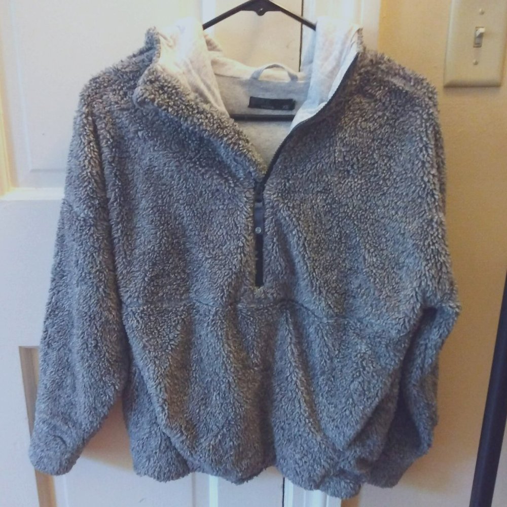 prAna - XS - fuzzy half zip hoodie